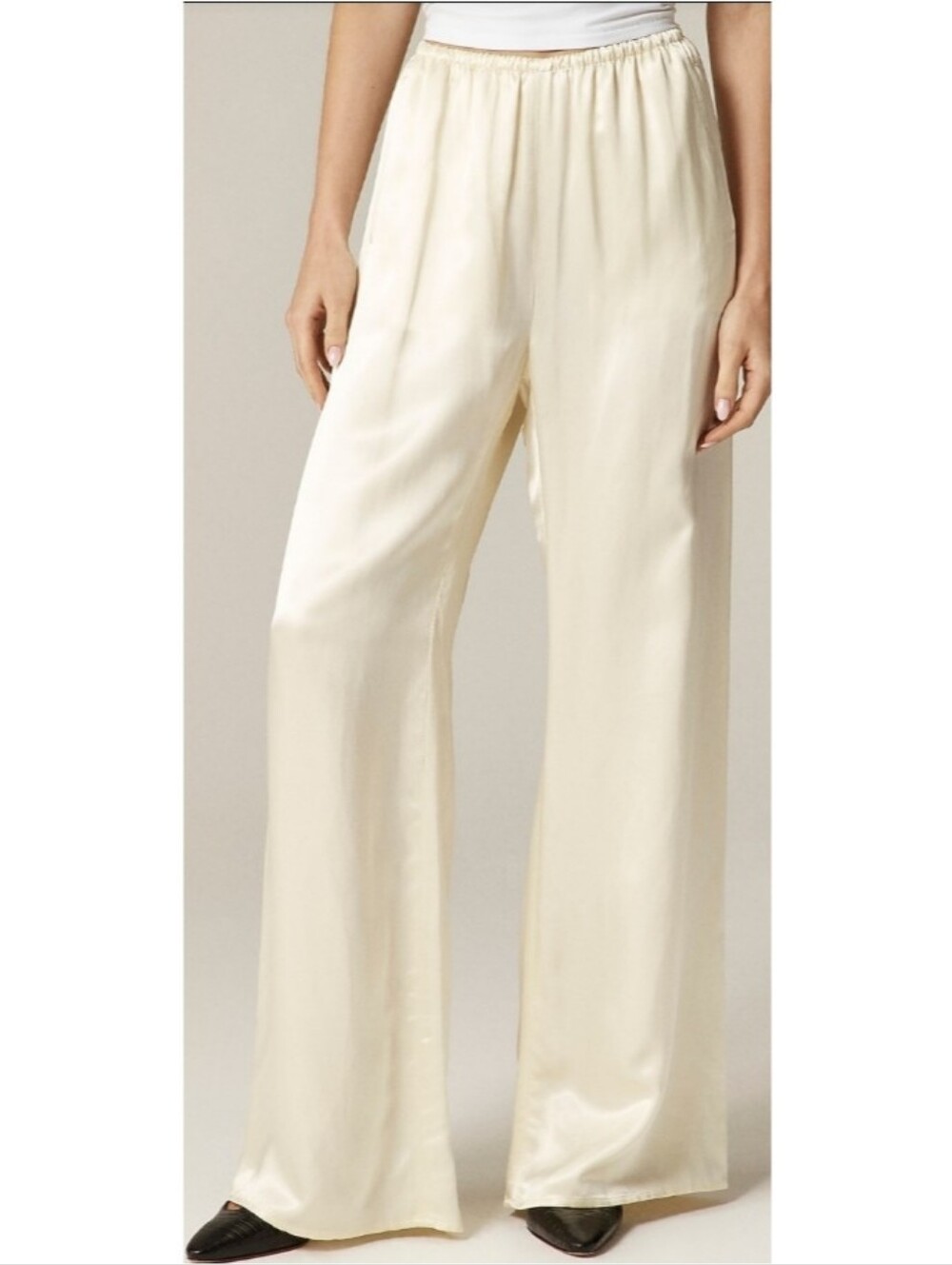 J.Crew Cosmo Pant in Luster Charmeuse - Picture 2 of 9